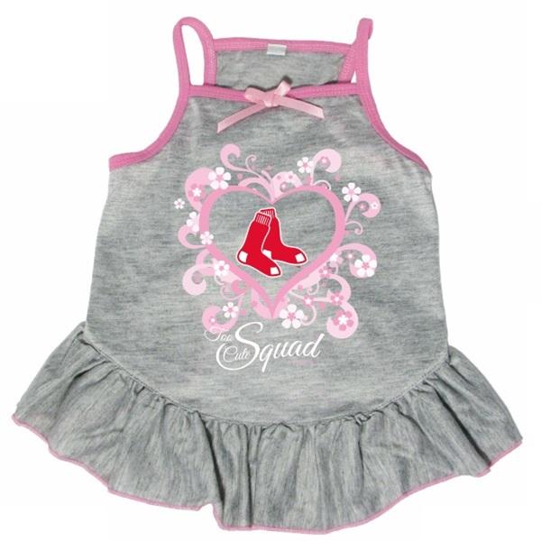 Boston Red Sox "Too Cute Squad" Pet Dog Dress by Hunter