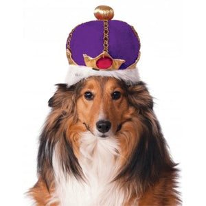 Mardi Gras King's Crown Pet Dog by Rubie's Costume co