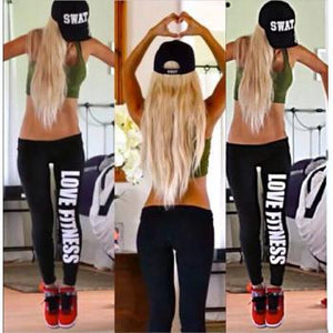 "Love Fitness" Leggings