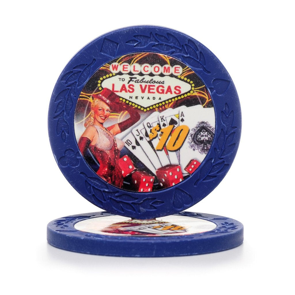 7.5 Gram Showgirl Poker Chips (25/Pkg)