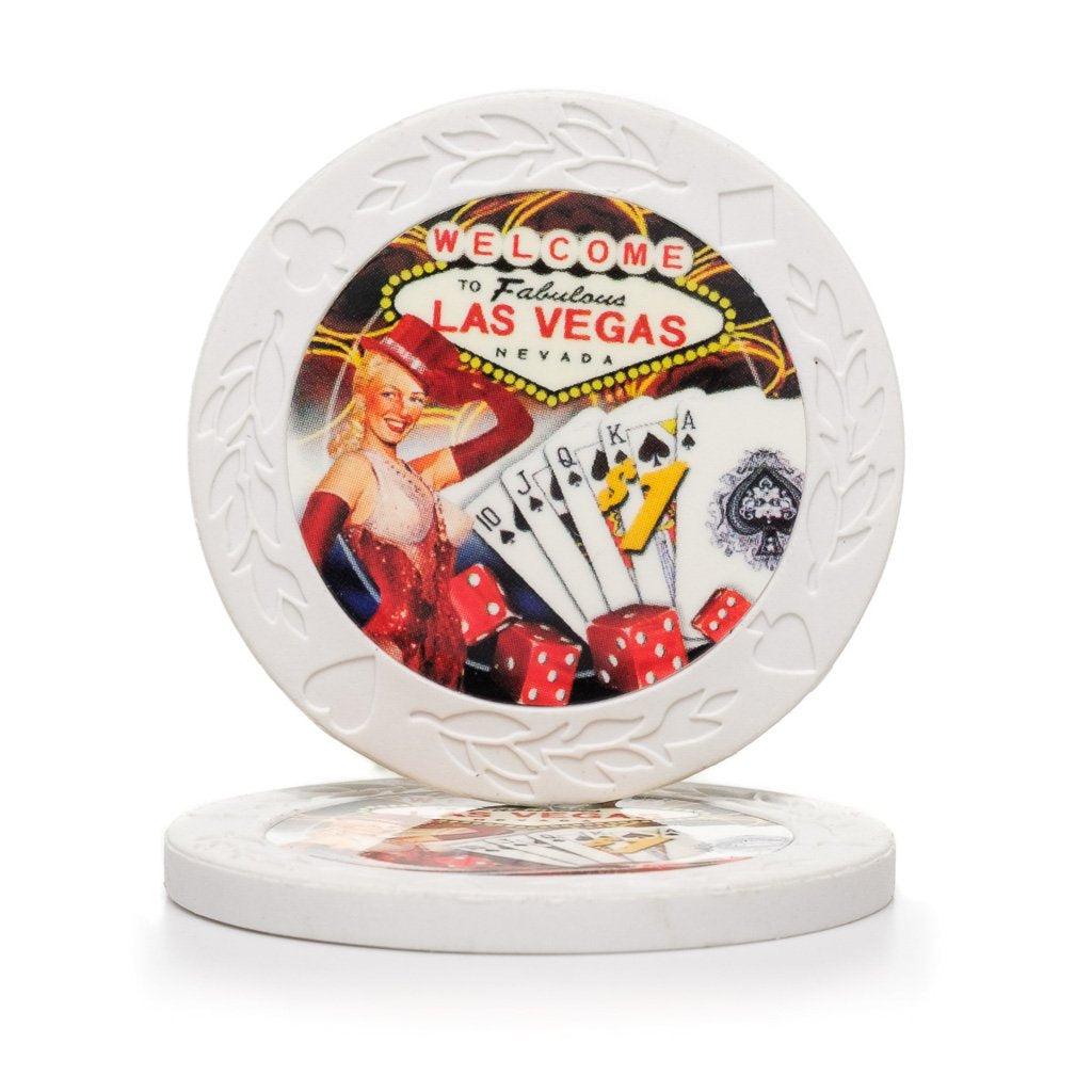 7.5 Gram Showgirl Poker Chips (25/Pkg)