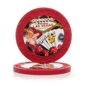 7.5 Gram Showgirl Poker Chips (25/Pkg)