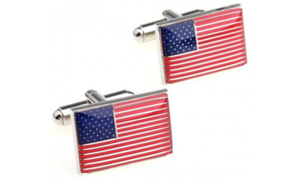 American Flag Cufflinks